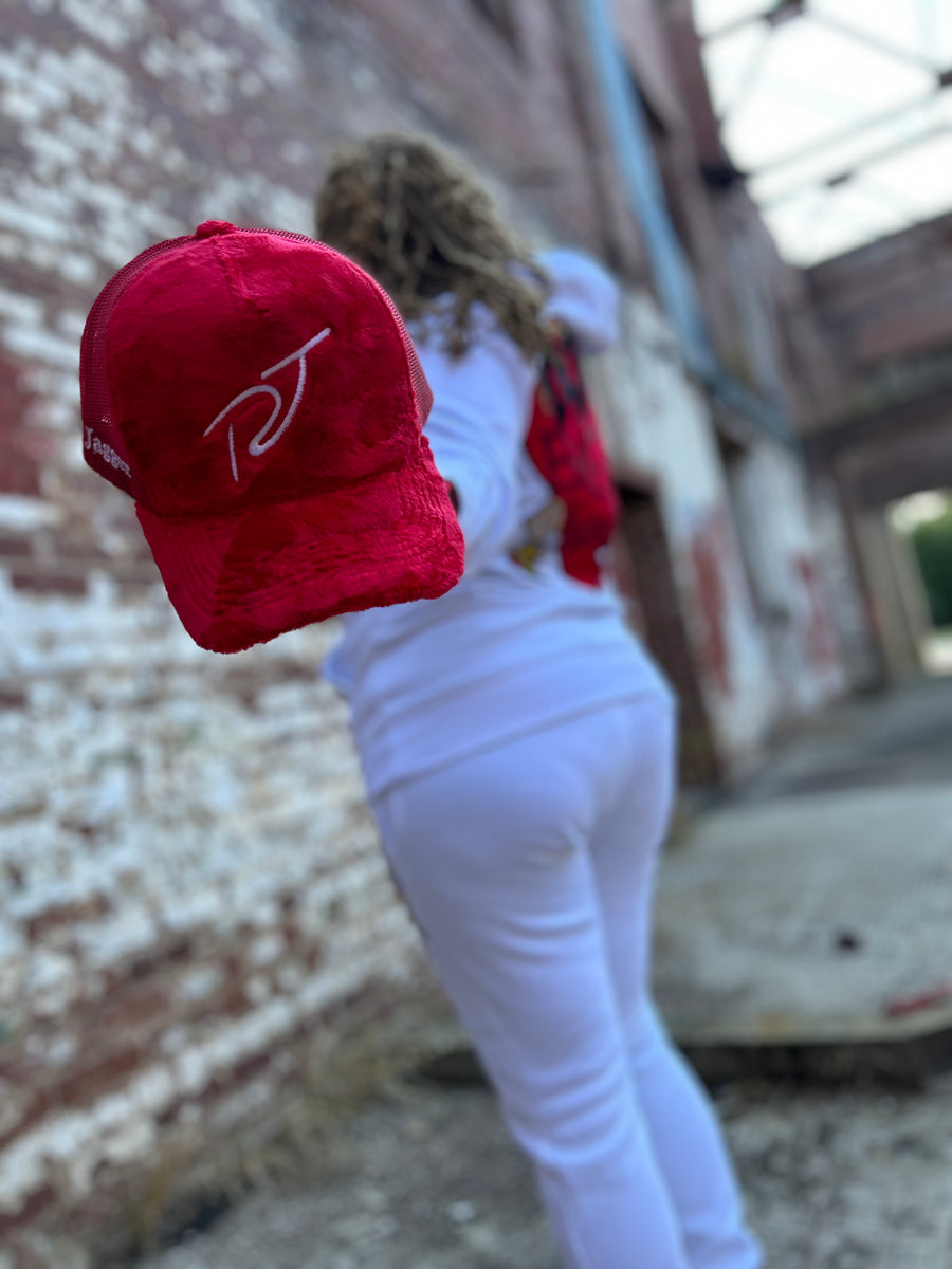 Red Velvet Snapback Trucker Richard Jagger
